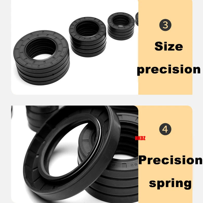 TC Oil Seal 50mm ID | NBR Double Lip Rotary Shaft Seal | OD 56–64mm