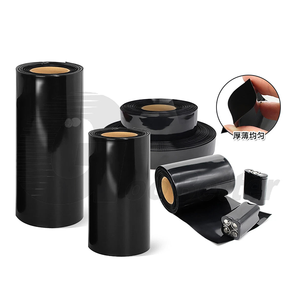 PVC Heat Shrink Tubing for RC Battery Packs — LiPo, NiMH, NiCd | 103–500mm | Multi-Color