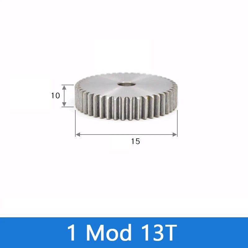 Spur Gear 45# Steel Transmission Gear 1/2 Module 12-160 Teeth Pinion Motor Gear