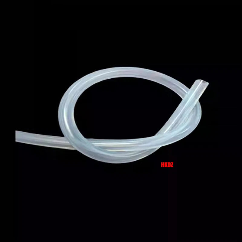 Clear Silicone Tubing Food Grade – Flexible Rubber Hose for Water Pump & DIY Plumbing (OD 10–44mm)