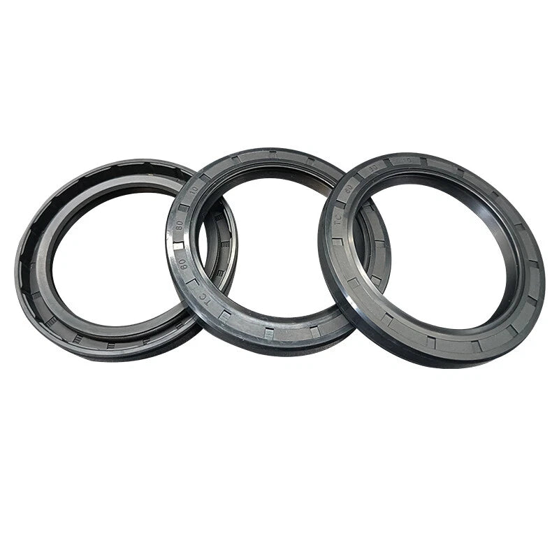 Rotary Shaft Oil Seal TC/FB NBR Nitrile | 8mm-65mm ID | 1-3 Pcs