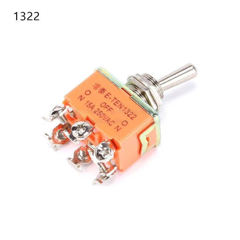 Mini Toggle Switch — ON-OFF / ON-ON / ON-OFF-ON, 2 3 4 6 Pin, for Dashboard & DIY Projects