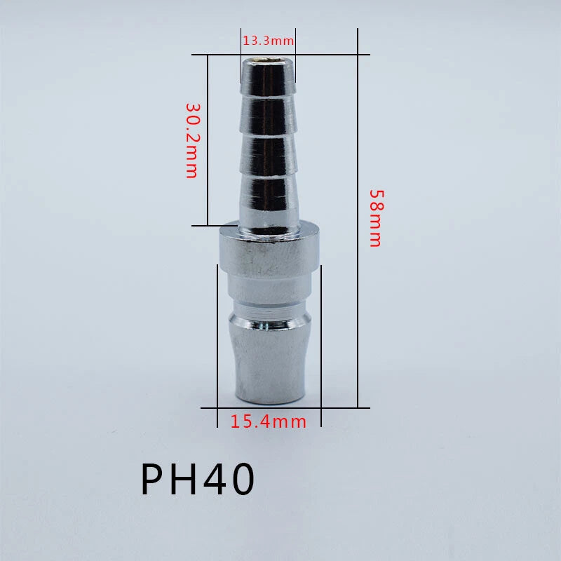 Iron Chrome Plated C-Type Quick Connector Quick Disconnect Air Hose Fitting