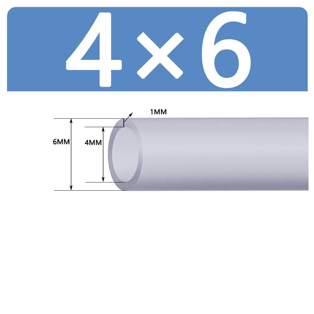 Silicone Vacuum Hose Pipe — White Rubber Tube for Water, Air & Coolant | ID 2mm–38mm