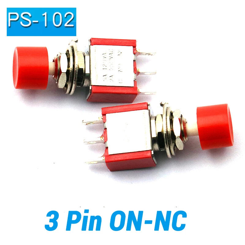 Mini Toggle Switch ON-ON ON-OFF-ON ON-NC Solder Lug 3 6 9 12 Pin | Self-Locking & Momentary
