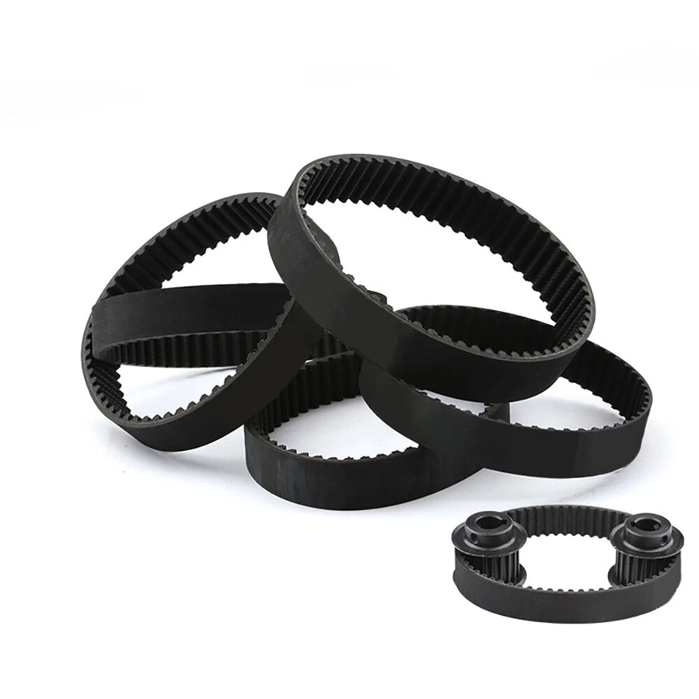 MXL Timing Belt 10mm Wide – Rubber Synchronous Drive Belt, 2.032mm Pitch (69.6MXL to 1636MXL)