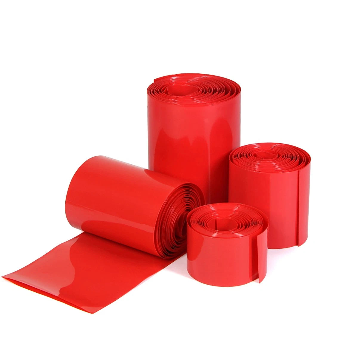 PVC Heat Shrink Tubing for RC Battery Packs — 7mm to 150mm, Multiple Colors