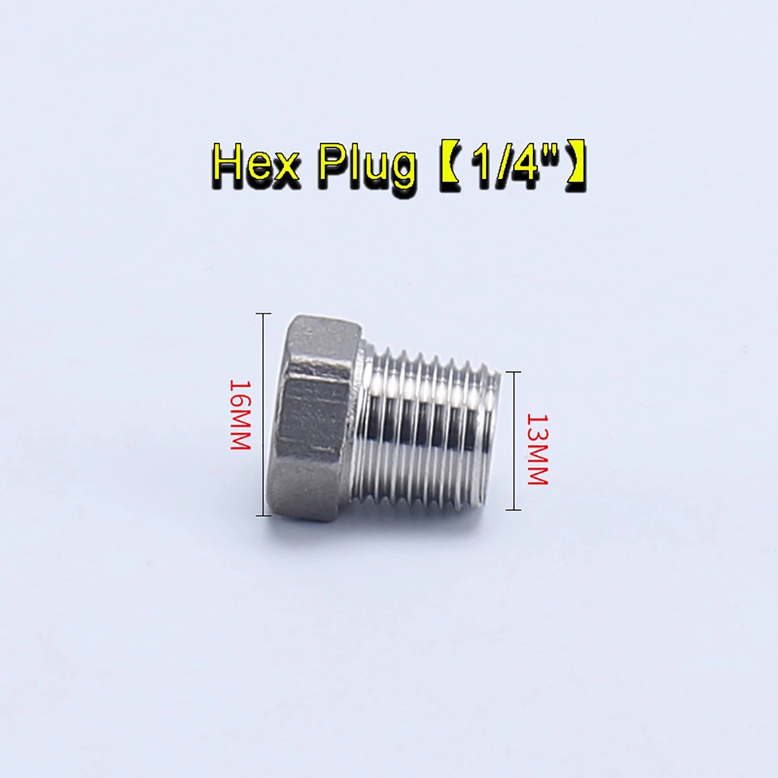 Stainless Steel BSP Pipe Fittings – Socket Plug, Hex Plug & Hex Cap 1/4" to 2"