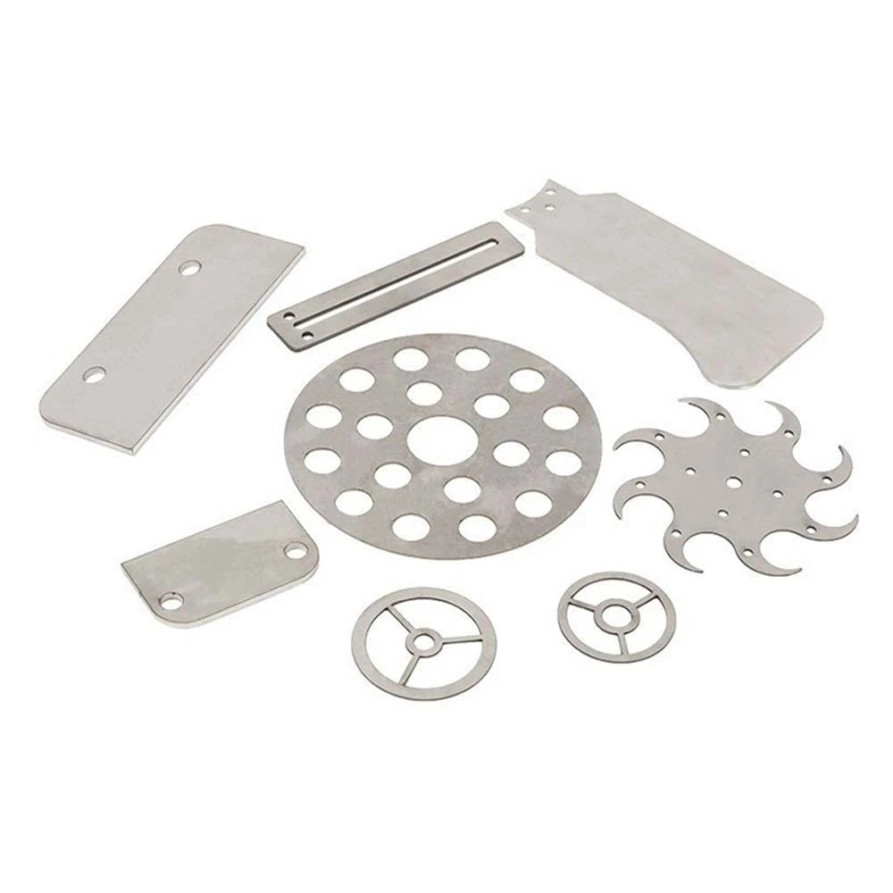 Round Precision Laser Cutting A2 Stainless Steel Blanks Discs Metal Sheet Custom