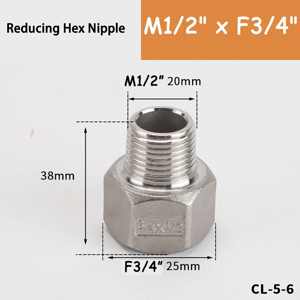 Pneumatic Push to Connect Fittings — Elbow, Tee, Straight & More | Stainless Steel Air Line