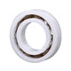 POM Plastic Bearing Glass Ball Miniature Deep Groove Ball Bearings Various Sizes