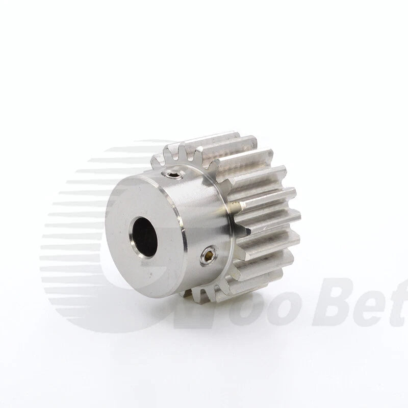 Mod 0.5 1 1.5 2 Precision Spur Gear Stainless Steel with Hub 12 Tooth - 60 Tooth