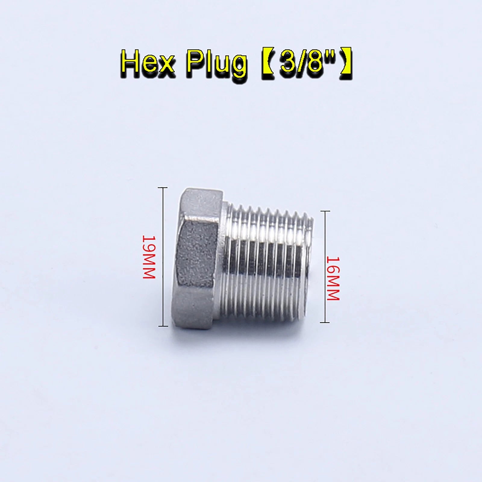 Stainless Steel BSP Pipe Fittings – Socket Plug, Hex Plug & Hex Cap 1/4" to 2"