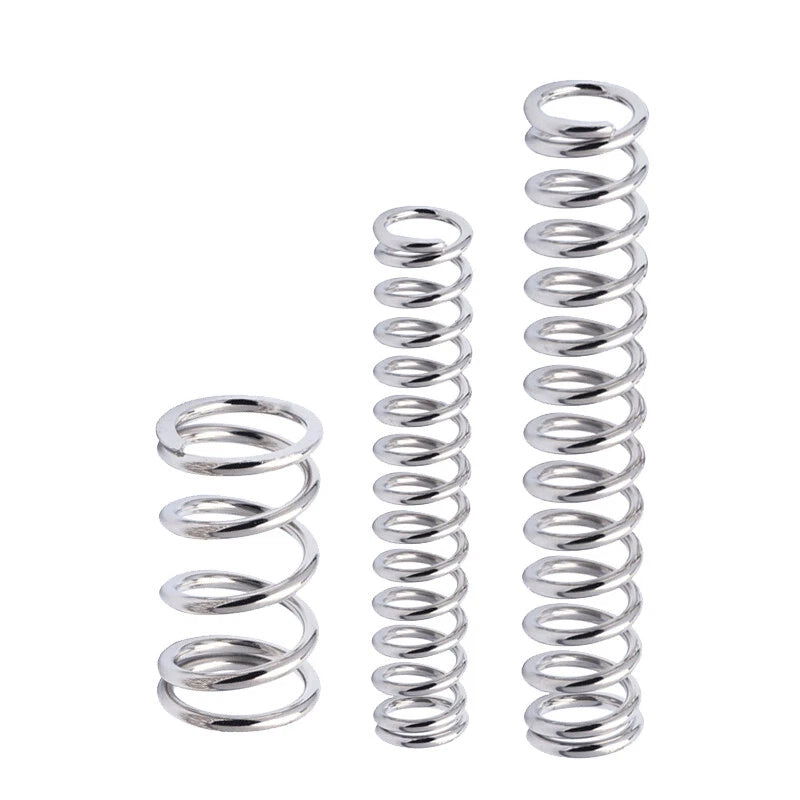 Stainless Compression Spring 0.6mm Wire Diameter Coil Springs-All Lengths & OD