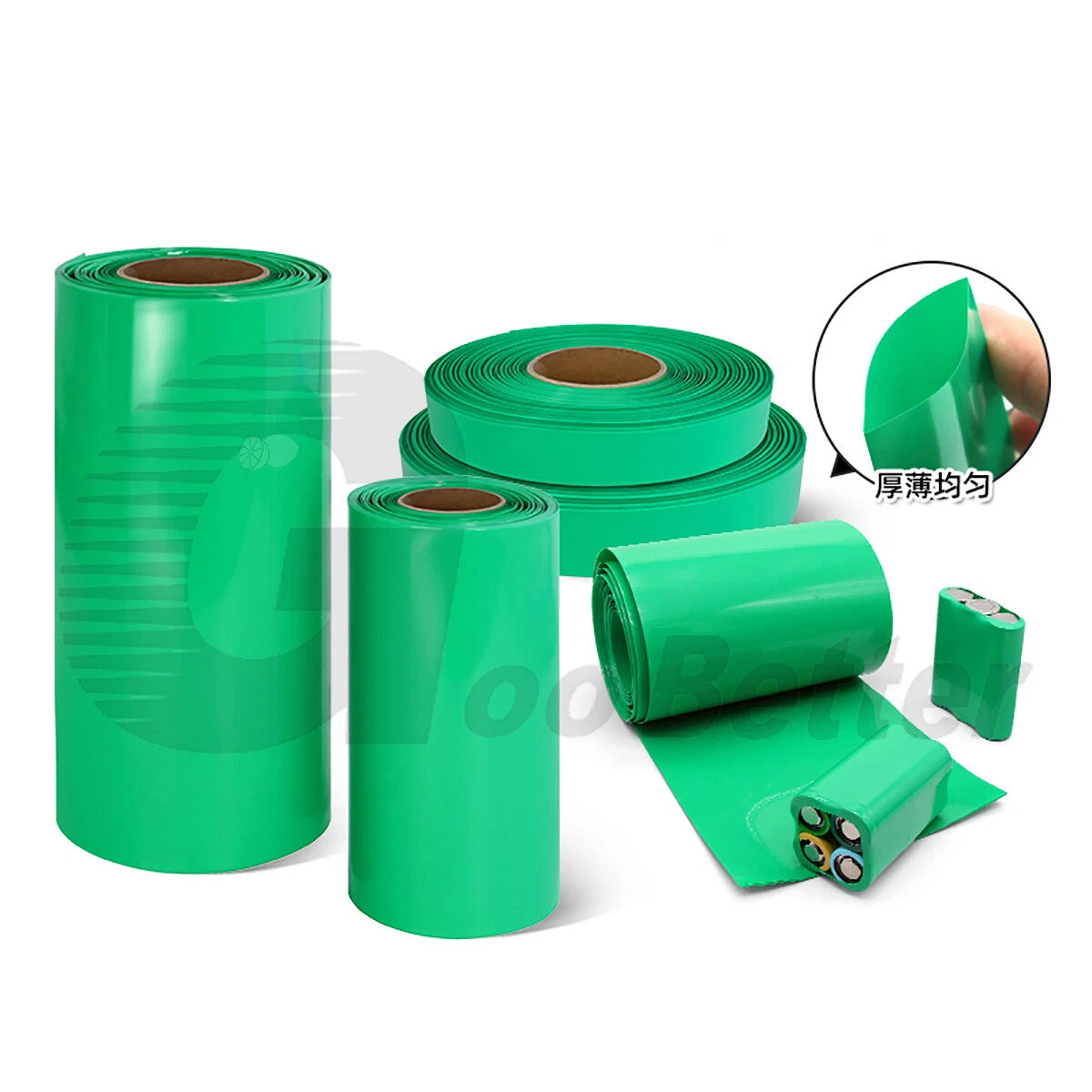 PVC Heat Shrink Tubing for RC Battery Packs — LiPo, NiMH, NiCd | 103–500mm | Multi-Color