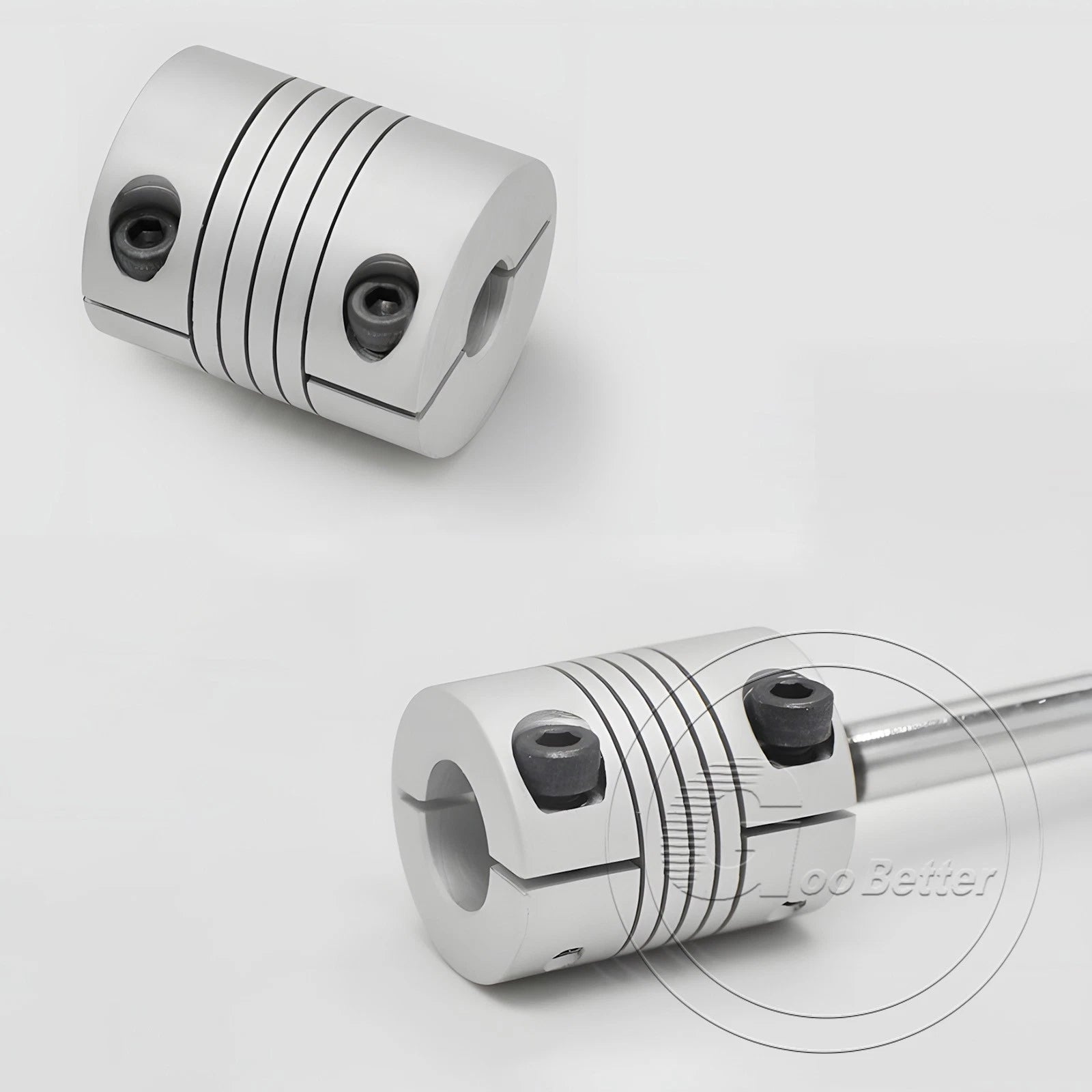 Flexible Shaft Coupling Coupler Stepper Motor CNC 3D Printer D 20mm, Bore 3-12mm