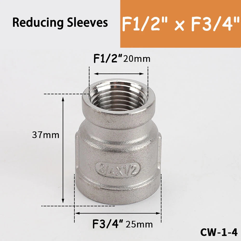 Pneumatic Push to Connect Fittings — Elbow, Tee, Straight & More | Stainless Steel Air Line