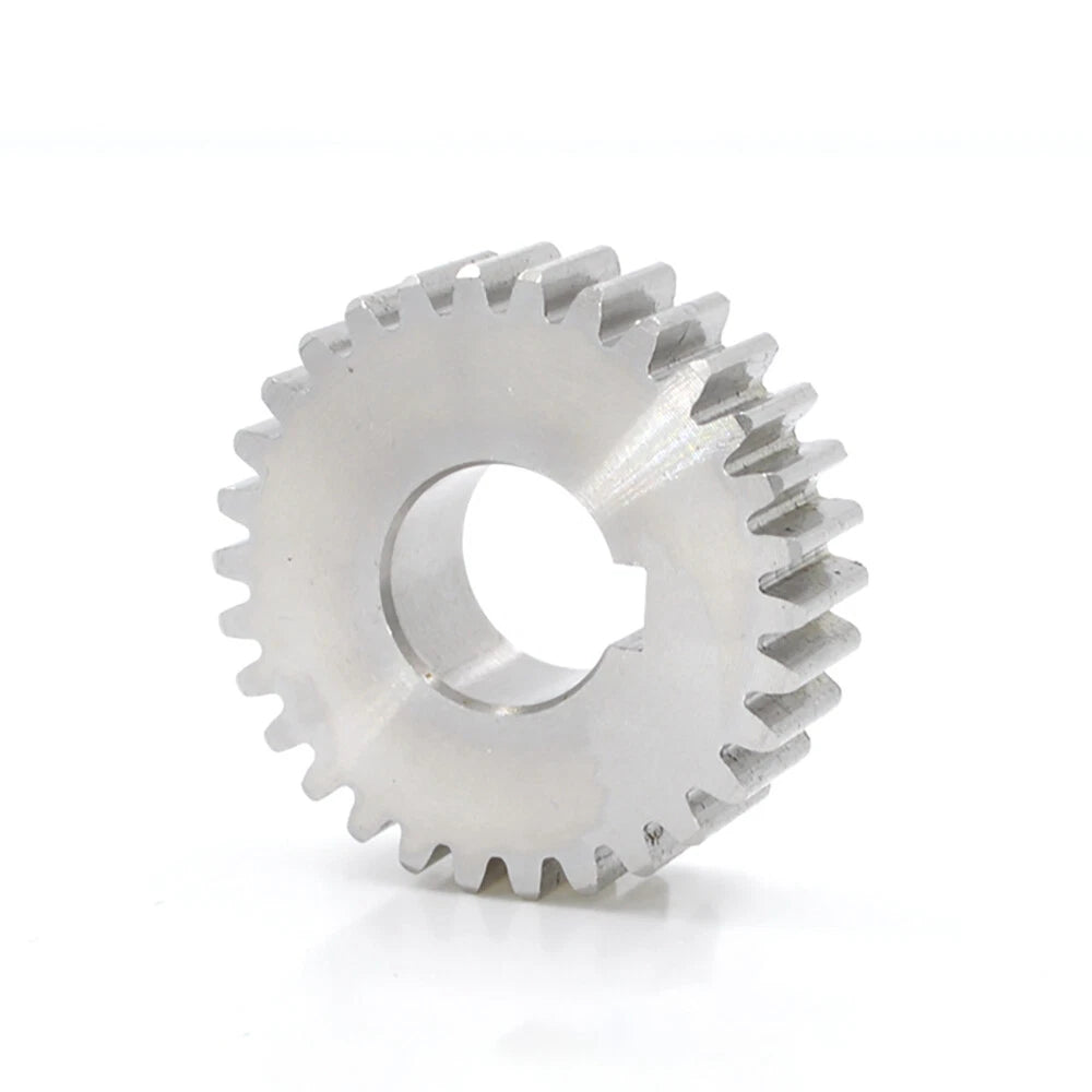 1/1.5/2 Mod 12~120 Teeth, Flat Gear Cylindrical Gear, Spur Gears Stainless Steel