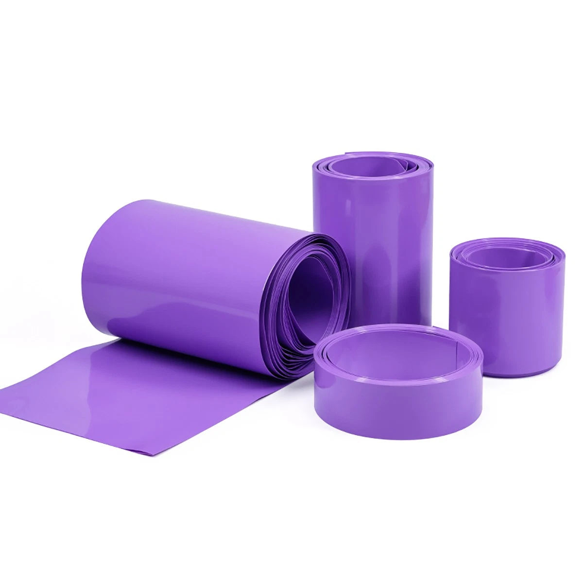 PVC Heat Shrink Tubing for RC Battery Packs — 7mm to 150mm, Multiple Colors