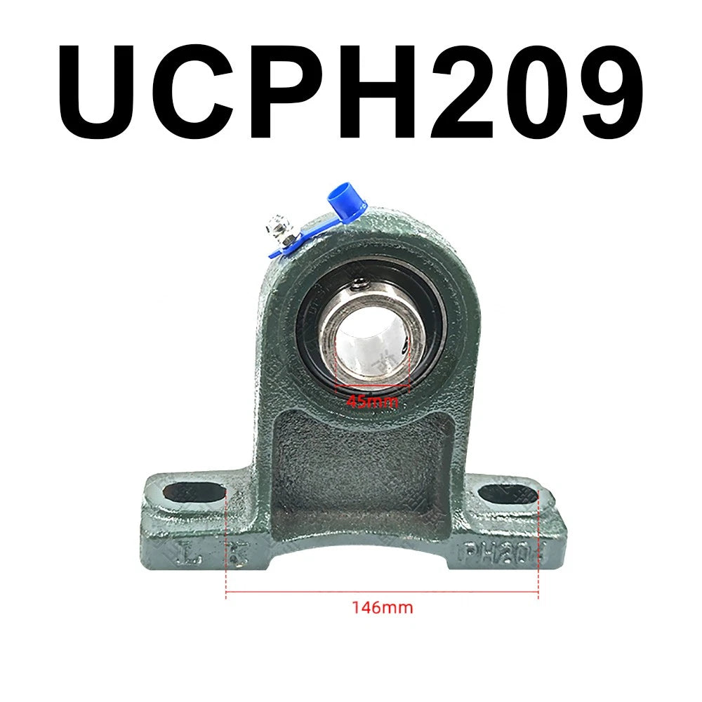UCPH204 205 206 207 208 09 10 Bearing BORE 20-50mm Pillow Block Mounted Bearings