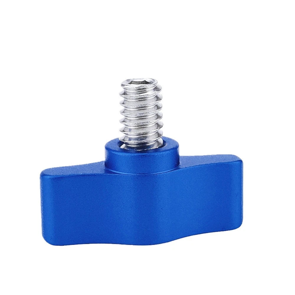 2pcs Thumb Screw Knobs M5 M6 M8 x 6mm-100mm T- Screws With Tee Wing Knob Head