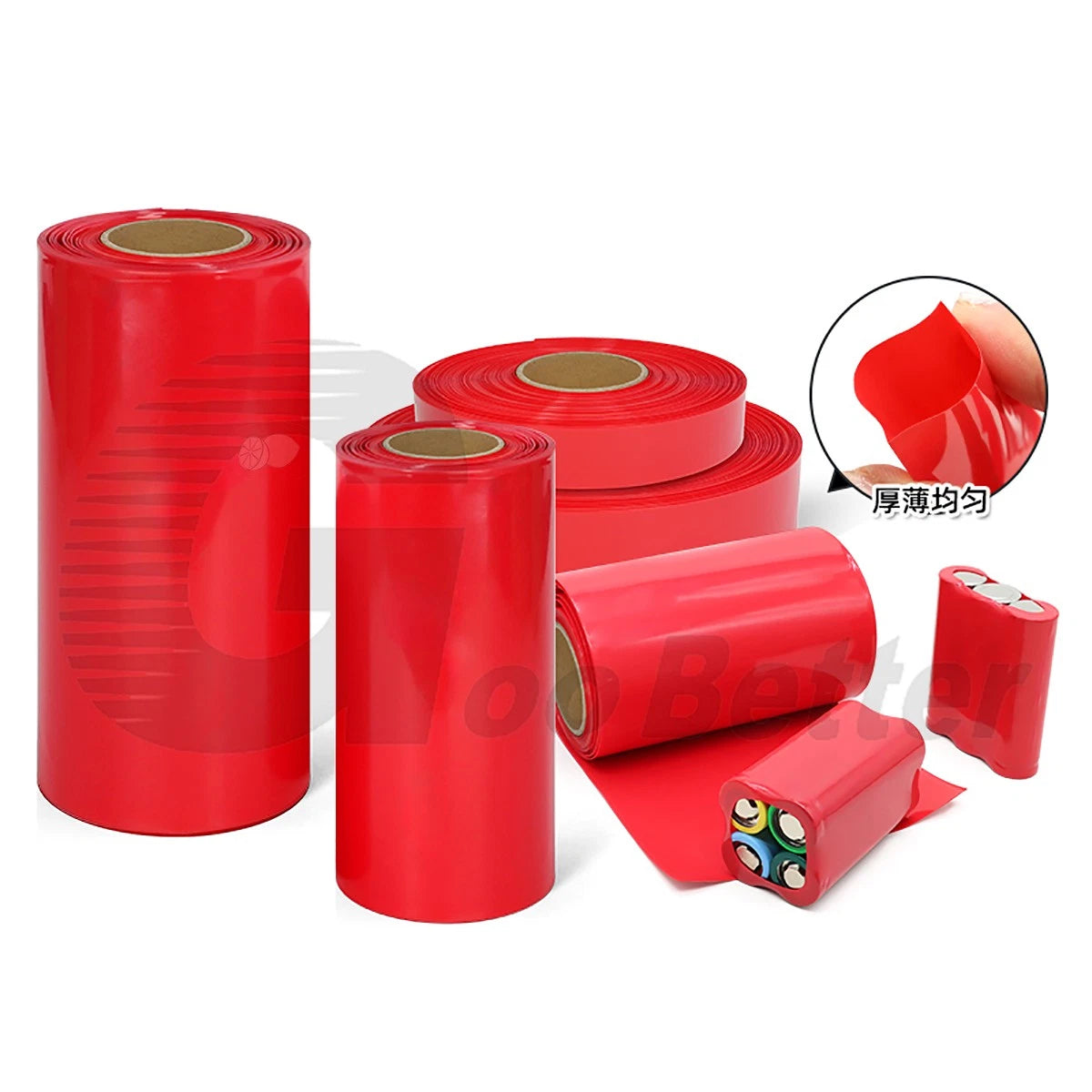 PVC Heat Shrink Tubing for RC Battery Packs — LiPo, NiMH, NiCd | 103–500mm | Multi-Color