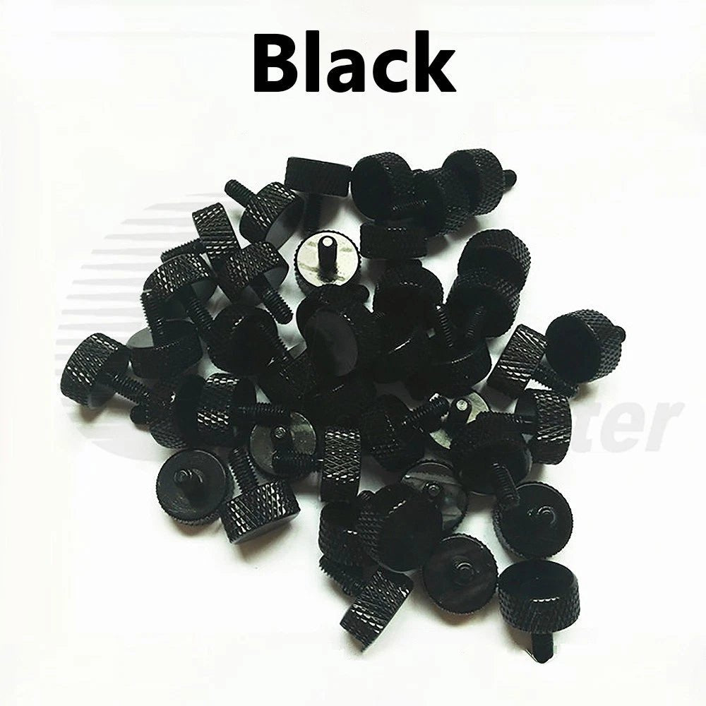 M3 Aluminum Knurled Thumb Screws – 5‑Pack, 5–50mm, Anodized 10 Colors, Hand Grip Bolts - HomeDIYer
