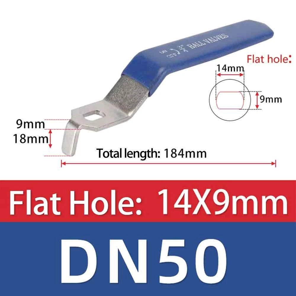 201 Stainless Steel Ball Valve Handle Accessories Water Pipe Valve Switch Wrench