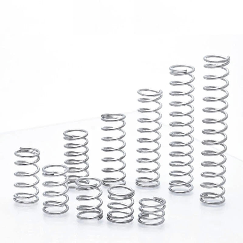 Compression Spring Wire Dia 0.9mm Pressure Small Stainless steel 8-50mm Length