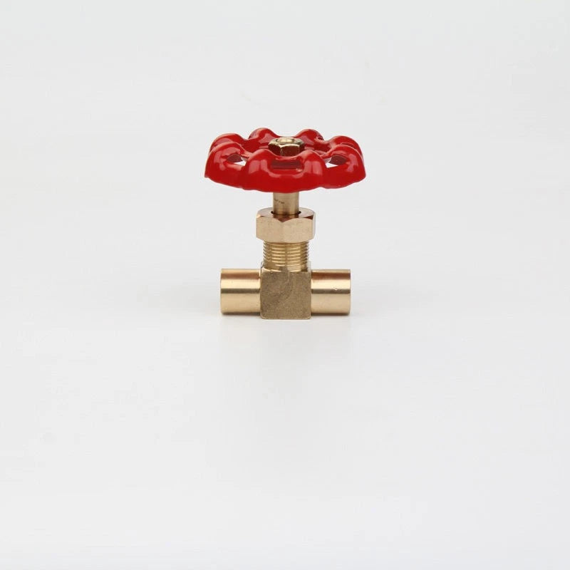 Brass Double Compression Fittings — Straight, 90° Elbow & Shut Off Valve