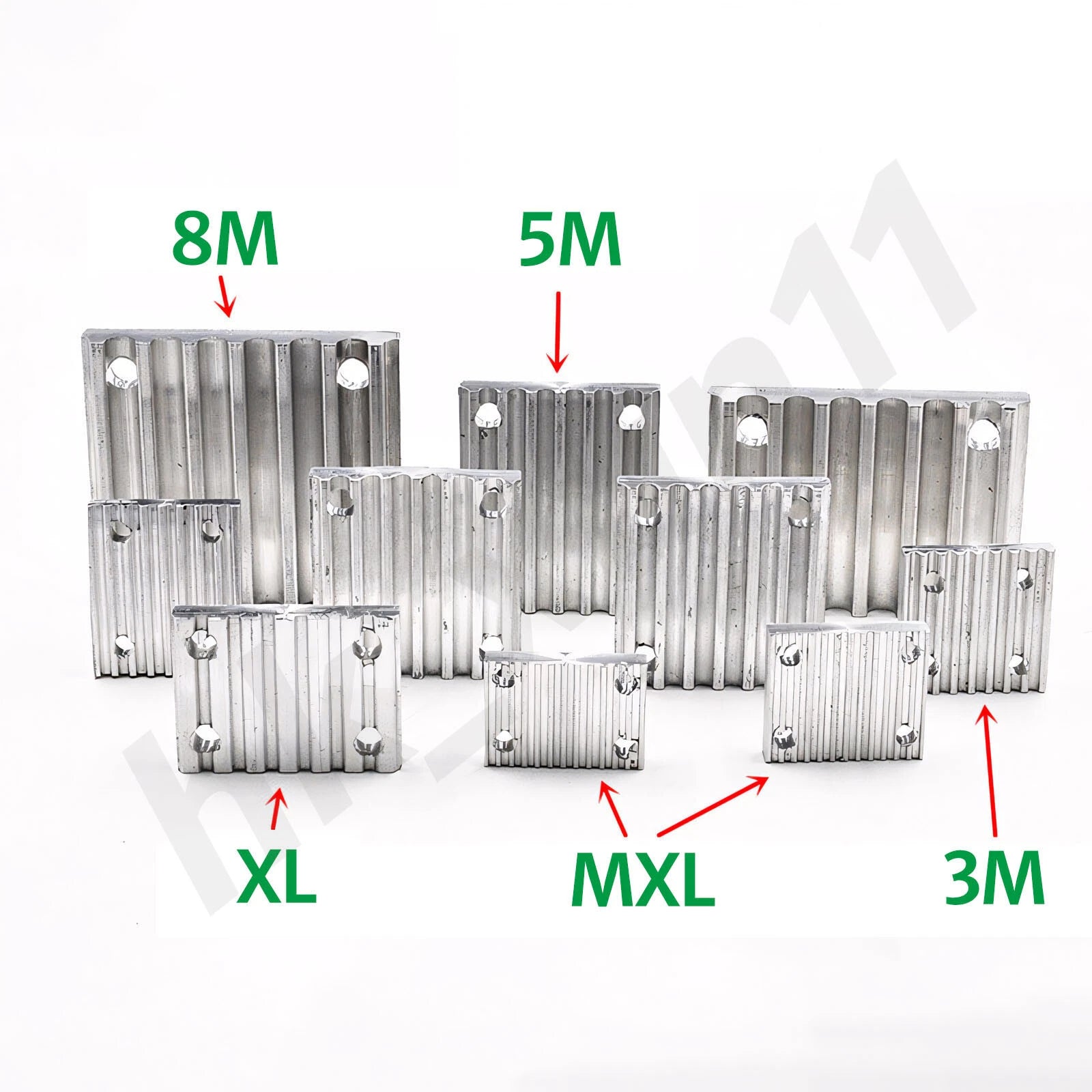Open Ended Timing Belt — PU + Steel Wire Core, HTD/S/XL/T Profile, for CNC & 3D Printer