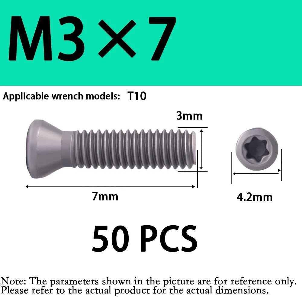M3 M4 M5 Grade 12.9 Torx Countersunk Machine Screws – SCM435 Alloy Steel, Fully Threaded (4–16mm)