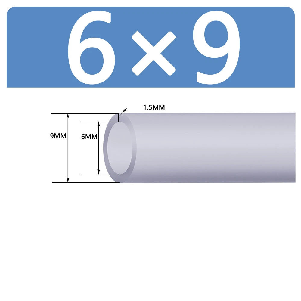 Silicone Vacuum Hose Pipe — White Rubber Tube for Water, Air & Coolant | ID 2mm–38mm