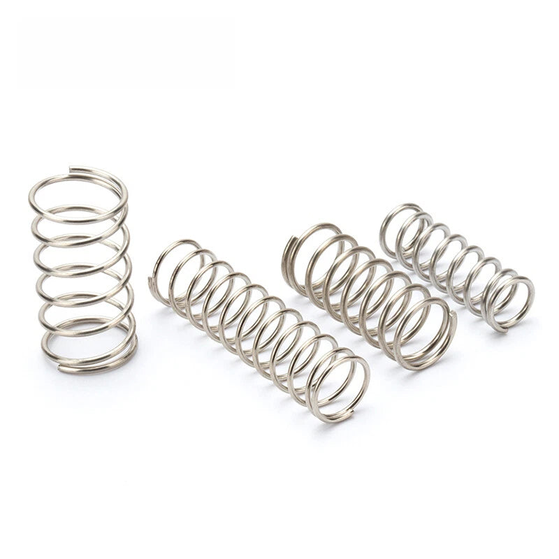 Stainless Compression Spring 0.6mm Wire Diameter Coil Springs-All Lengths & OD