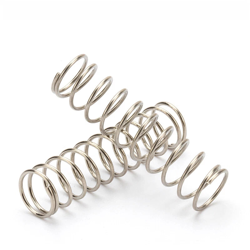 Stainless Compression Spring 0.6mm Wire Diameter Coil Springs-All Lengths & OD