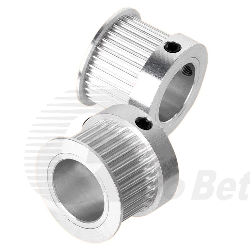 XL 3/8" Timing Belt Drive Pulley 10 - 40 Tooth Bore 4-25mm With Hub Extra Light