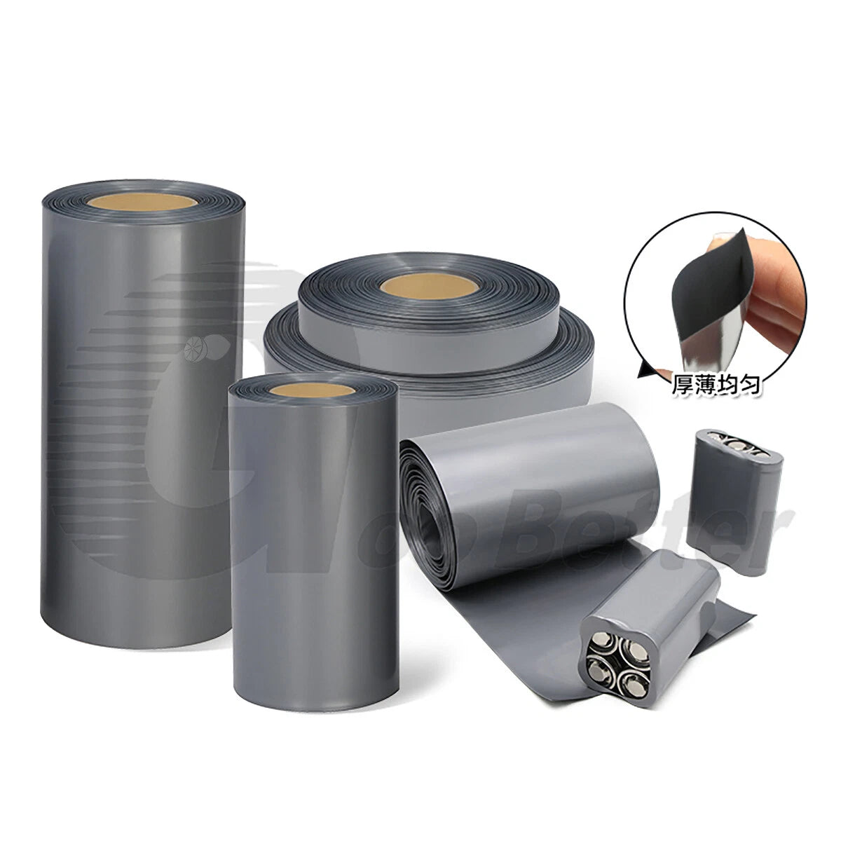 PVC Heat Shrink Tubing for RC Battery Packs — LiPo, NiMH, NiCd | 103–500mm | Multi-Color