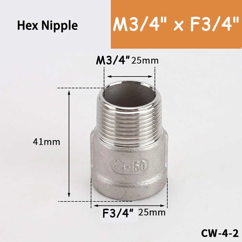 Pneumatic Push to Connect Fittings — Elbow, Tee, Straight & More | Stainless Steel Air Line
