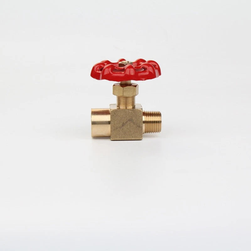 Brass Double Compression Fittings — Straight, 90° Elbow & Shut Off Valve