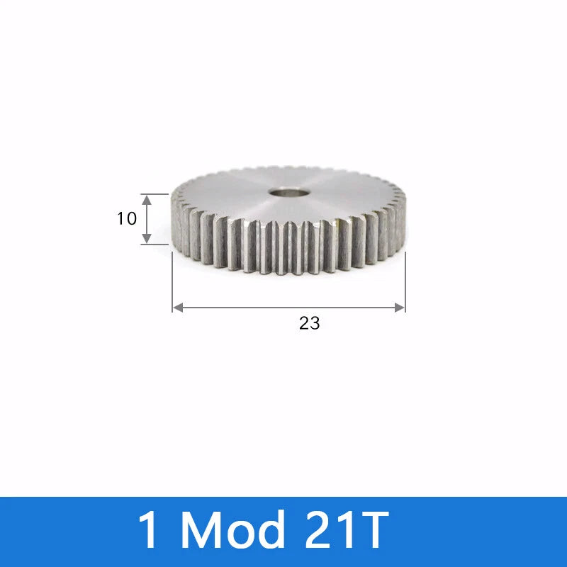 Spur Gear 45# Steel Transmission Gear 1/2 Module 12-160 Teeth Pinion Motor Gear