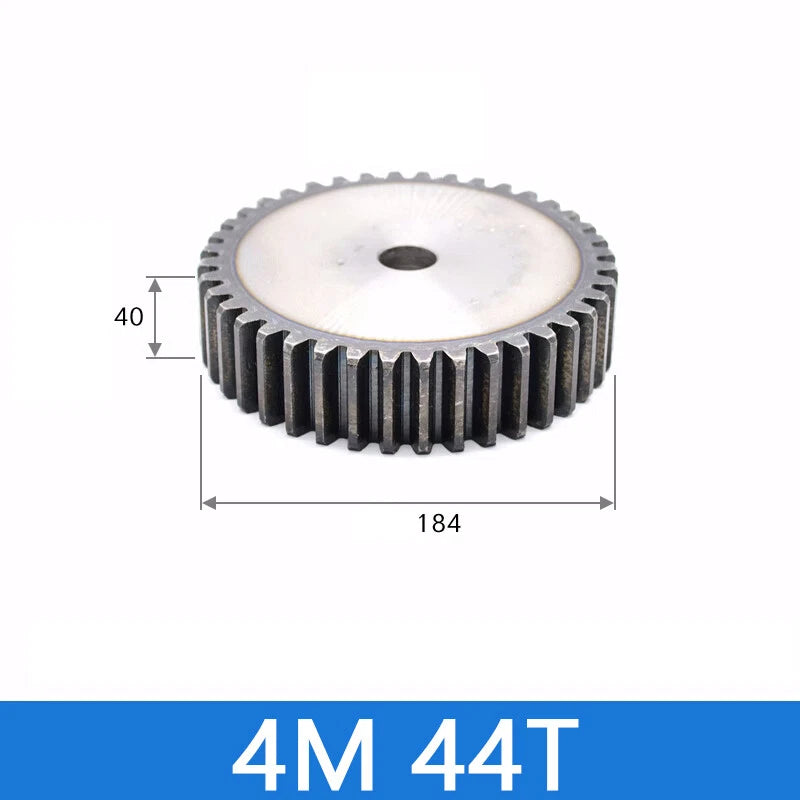 Spur Gears Pinion Gear 1.5/2.5/3/4/5 Mod Transmission Gears 45# Steel Flat Gears