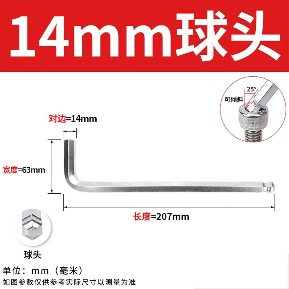 Hex Keys 1.5-2.2mm Allen Keys Ball/Flat End Hex Key Hex Wrenches Alloy Steel