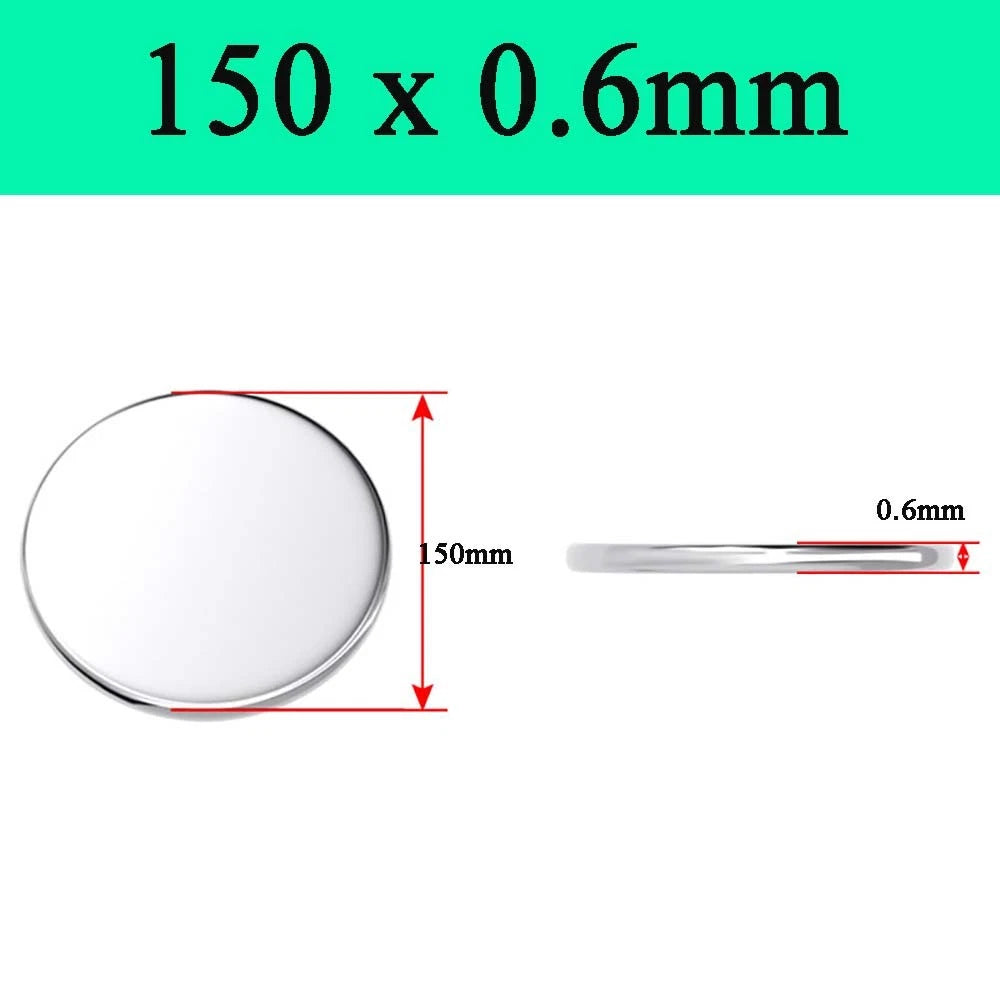 Round Precision Laser Cutting A2 Stainless Steel Blanks Discs Metal Sheet Custom