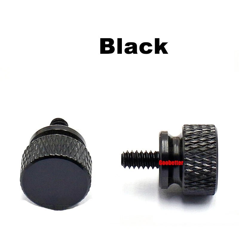 632×6 Color Knurled Thumb Screws – Aluminum Hand Grip Knob Bolts for PC Computer Case (12 Colors) - HomeDIYer