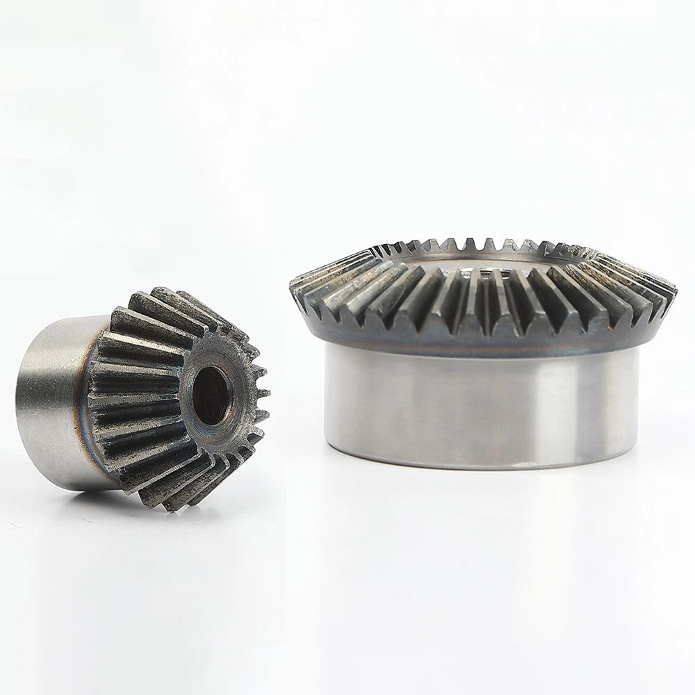 1.5M 2M Bevel Gear 15 - 40 Teeth 1:2 90° Meshing Angle Drive Gears Bundle Sales