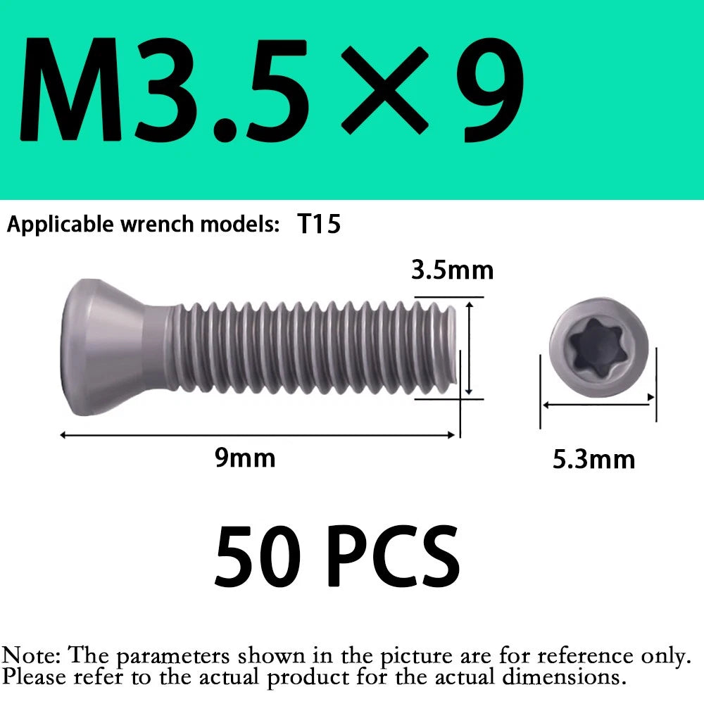M3 M4 M5 Grade 12.9 Torx Countersunk Machine Screws – SCM435 Alloy Steel, Fully Threaded (4–16mm)