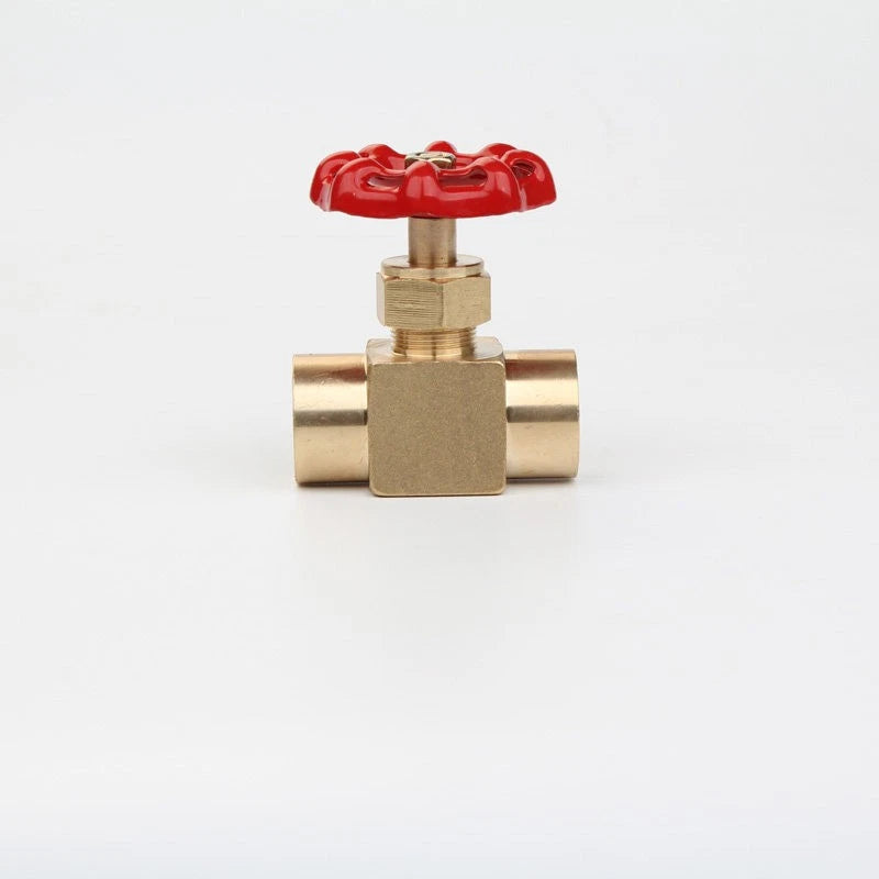 Brass Double Compression Fittings — Straight, 90° Elbow & Shut Off Valve