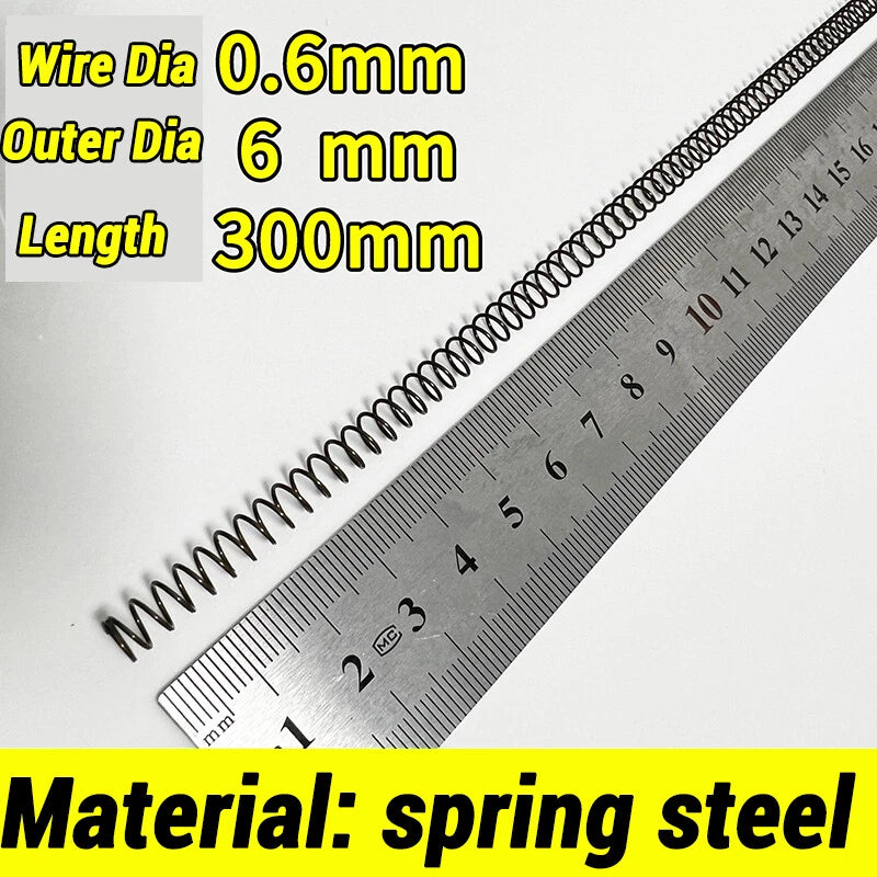 Compression Spring Various Size 2-60mm Diameter & 300mm Length Pressure Small