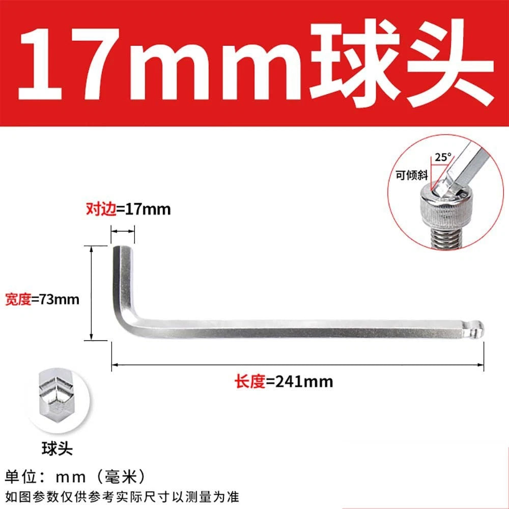 Hex Keys 1.5-2.2mm Allen Keys Ball/Flat End Hex Key Hex Wrenches Alloy Steel