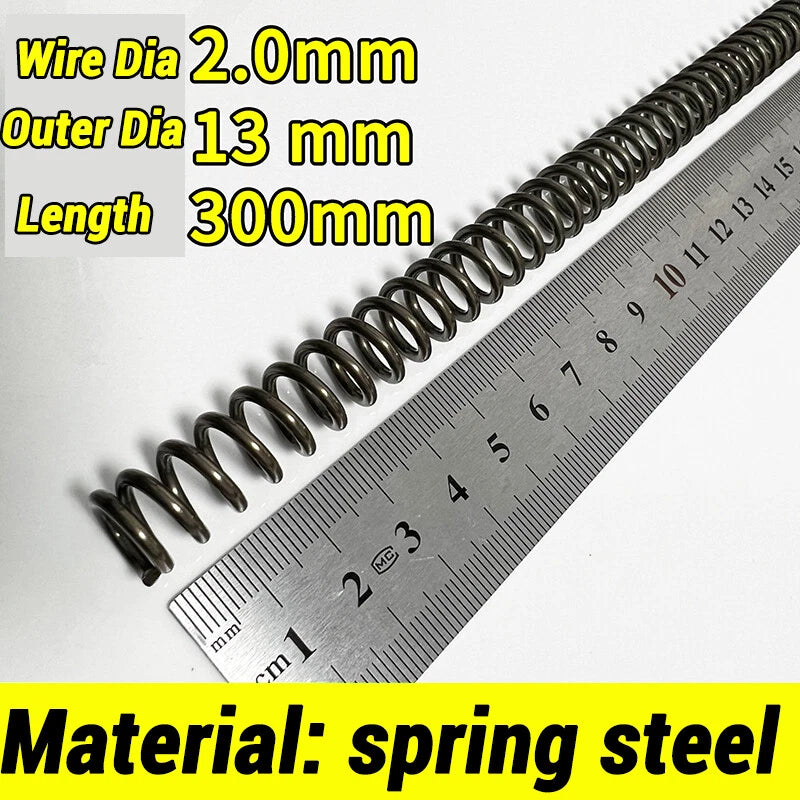 Compression Spring Various Size 2-60mm Diameter & 300mm Length Pressure Small